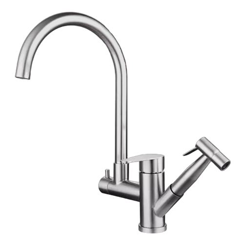 Torneira Para Cozinha Quente e Fria + Ducha