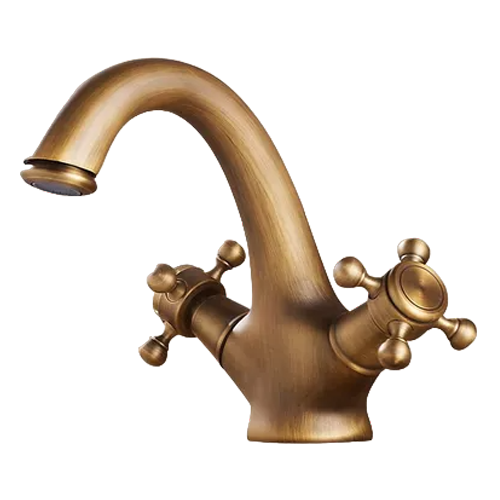 Torneira Monocomando Banheiro Vintage