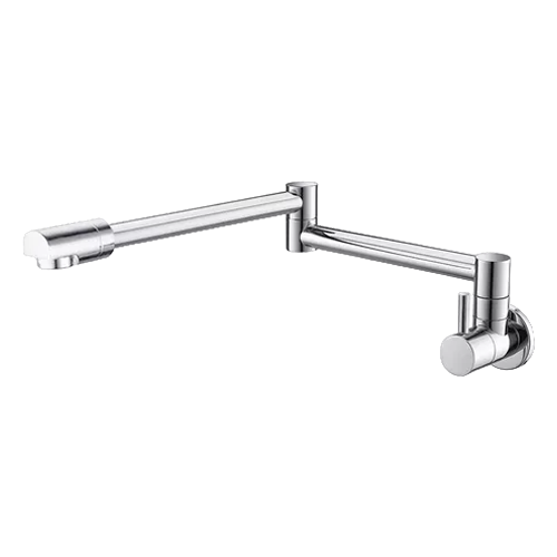 Torneira Parede Metal Articulável Grande