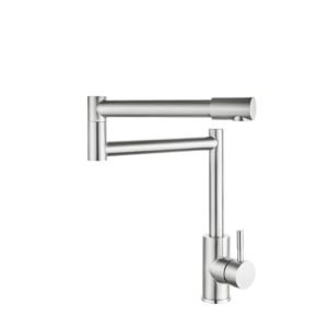 Torneira Gourmet Articulada de Bancada Cozinha Prata