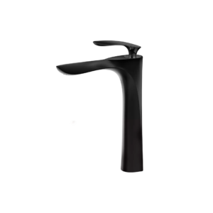 Torneira Banheiro de Bancada Bica Alta Preto