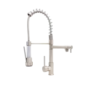 Torneira Gourmet de Bancada Cozinha Escovada Branco