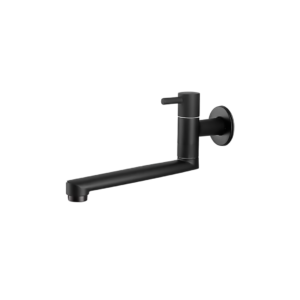 Torneira de Parede Preta