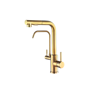 Torneira de Bancada Cozinha P/filtro Dourado Brilhante
