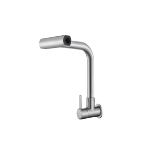 Torneira Gourmet de Parede Cozinha Prata
