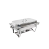 Réchaud Quadrado Para Buffet 9L 1/1 Cuba Removível