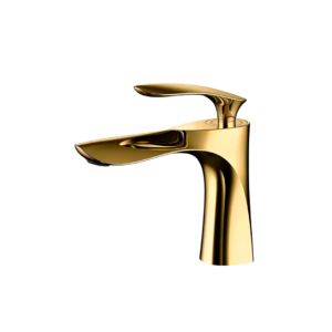 Torneira Banheiro de Bancada Dourado