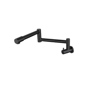 Torneira de Parede Articulável Grande Preto