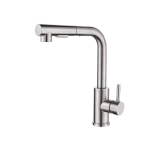 Torneira Gourmet de Bancada Cozinha Prata Fosco