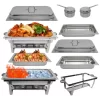 Réchaud Quadrado Para Buffet 9L 1/1 Cuba Removível - Image 2